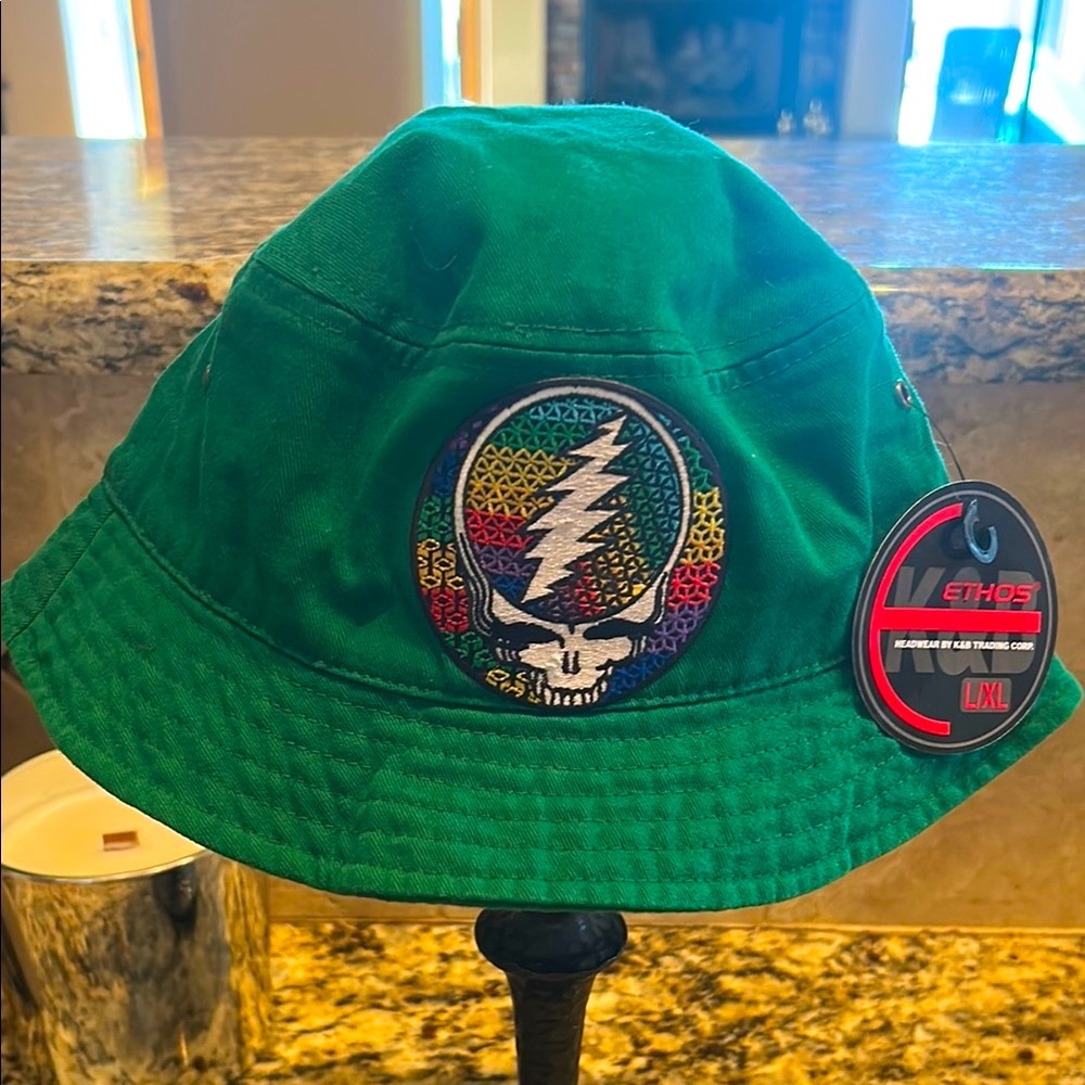 Unisex Grateful Dead bucket hat NWT ⚡️🌹💀